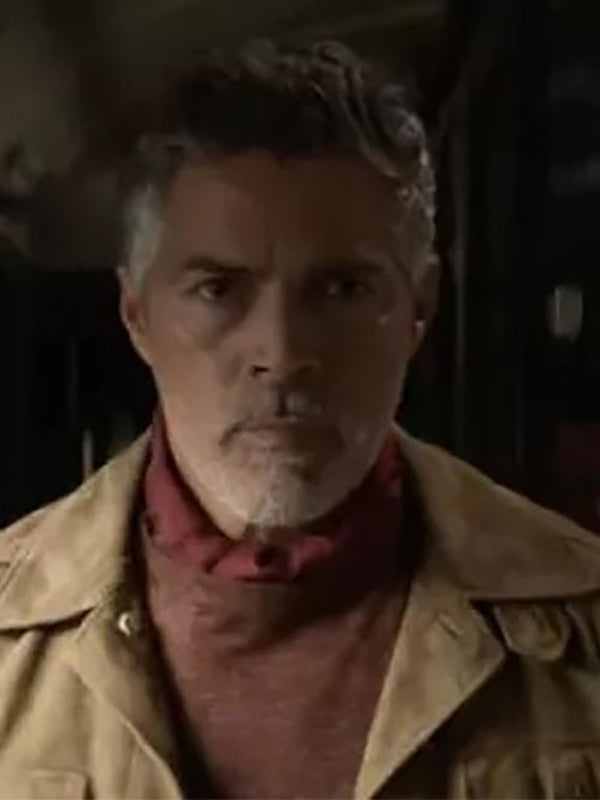 Mission Impossible 7 Esai Morales Brown Suede Jacket