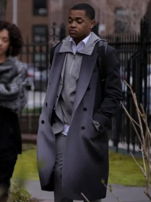 Power Book II Ghost S3 Tariq St. Patrick Trench Coat