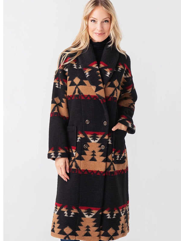 Beth Dutton Yellowstone Aztec Coat