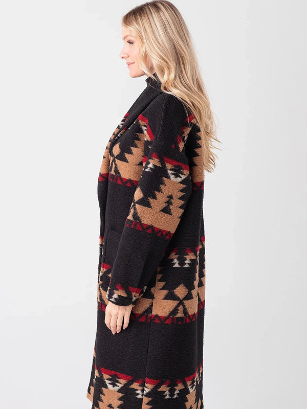 Beth Dutton Yellowstone Aztec Coat