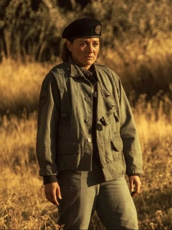 Bree Peters Forgive Us All Black Leather Jacket