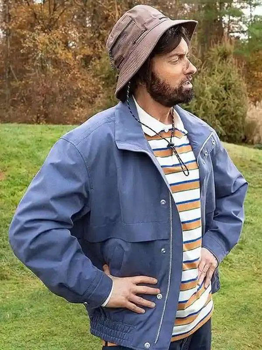 Eminem Happy Gilmore 2 Blue Cotton Jacket