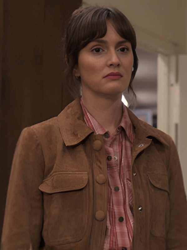Good Cop/Bad Cop S01 Leighton Meester Brown Jacket