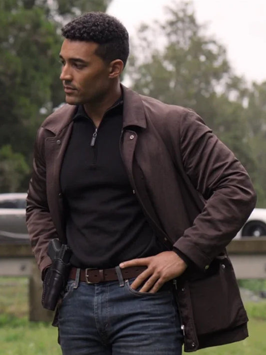 Good Cop/Bad Cop S1 Devon Terrell Brown Jacket
