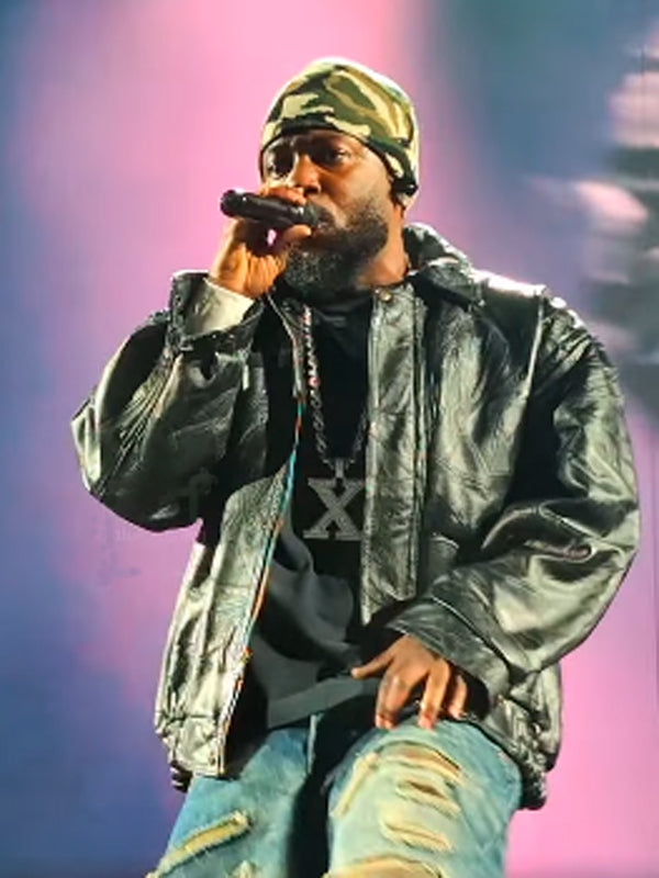 Grand National Tour Kendrick Lamar Dice Leather Jacket