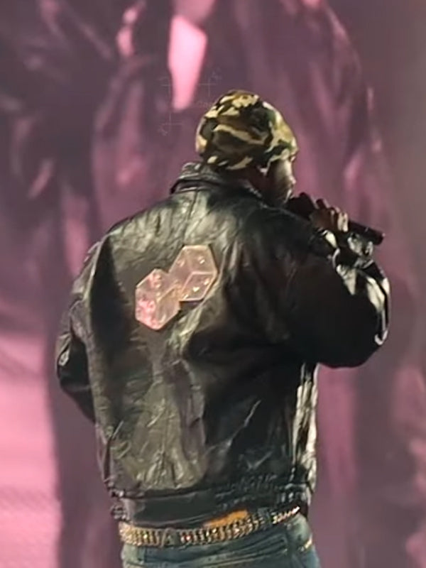 Grand National Tour Kendrick Lamar Dice Leather Jacket