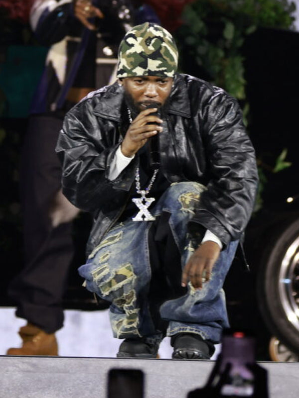 Grand National Tour Kendrick Lamar Dice Leather Jacket