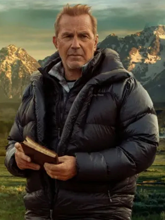 John Dutton Yellowstone 150th Puffer Jacket