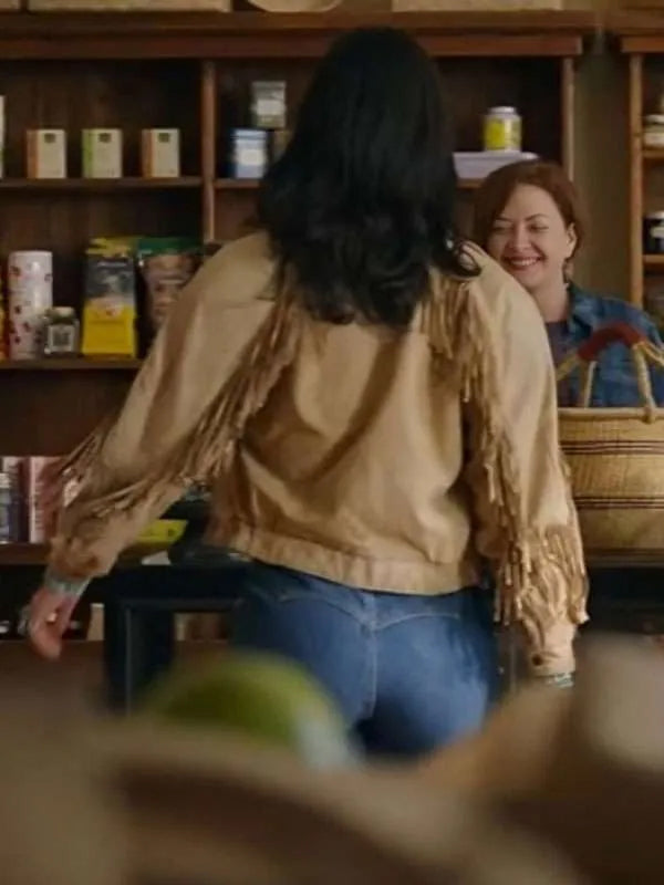 Marianly Tejada S01 Ellie Catawnee Fringe Jacket