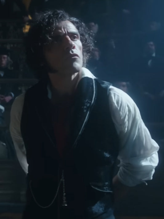 Oscar Isaac Dr. Victor Frankenstein Black Vest