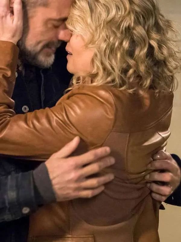 Samantha Smith Supernatural S14 Brown Leather Jacket