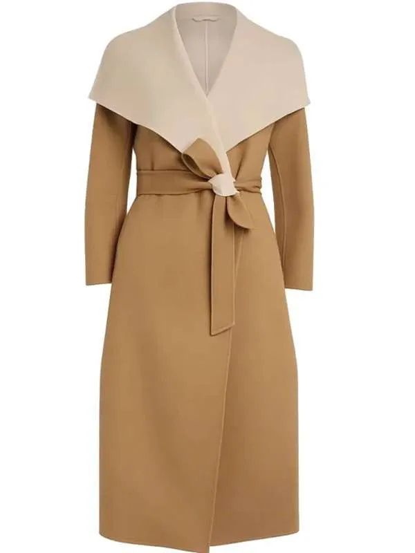 Sarah Rafferty My Life with the Walter Boys S02 Brown Trench Coat