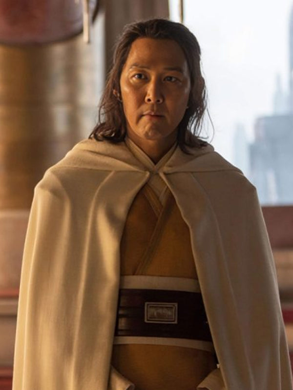 Star Wars The Acolyte Sol Lee Jung-Jae Beige Cape Coat