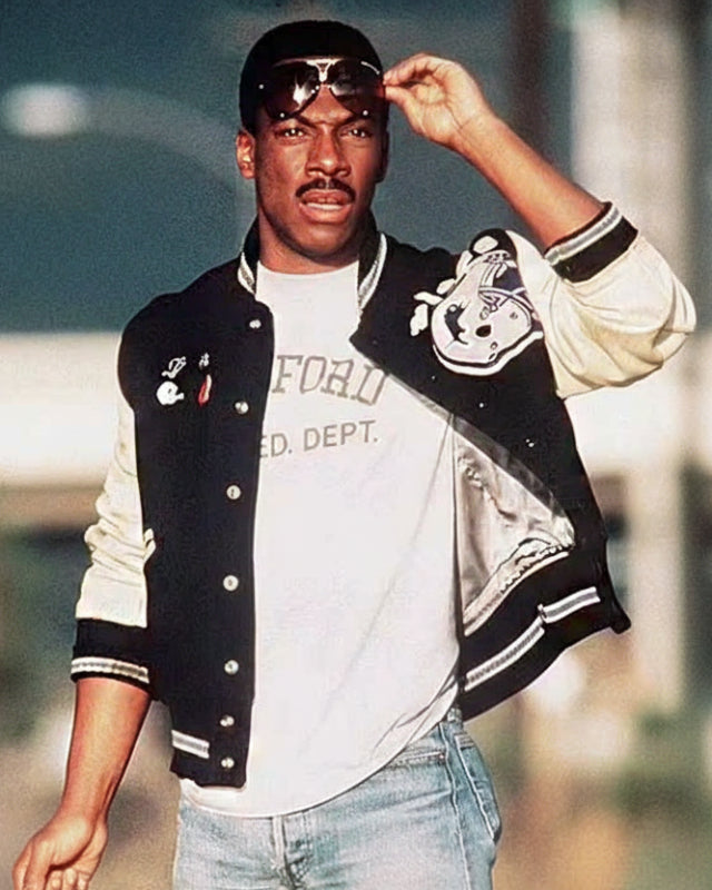 Beverly Hills Cop Axel Foley Varsity Jacket