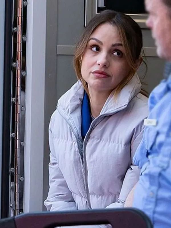 Aimee Carrero Code 3 Gray Puffer Jacket