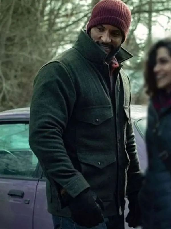 American Gods Season 03 Ricky Whittle Green Wool Jacket