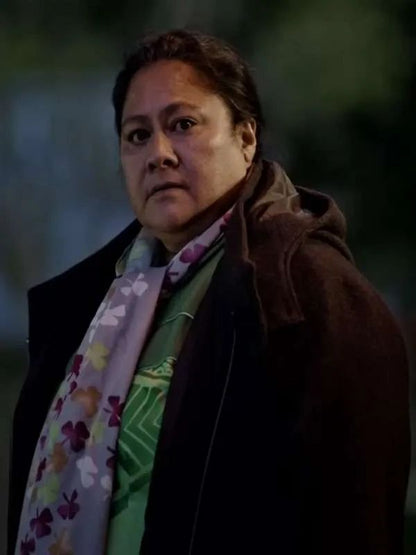 Anapela Polataivao Tina Black Hooded Coat