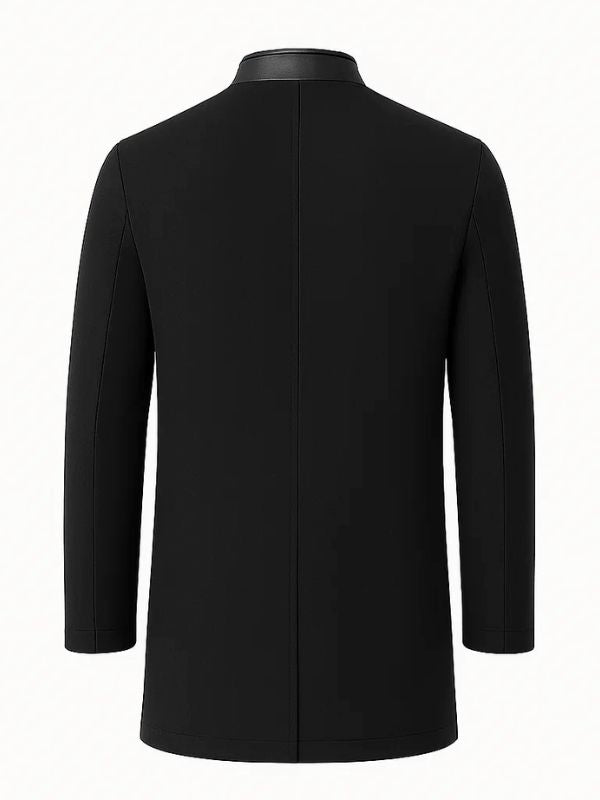 Chris Hemsworth Crime 101 Black Wool Jacket