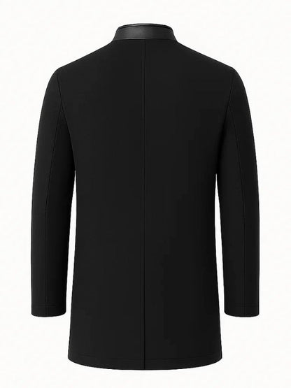 Chris Hemsworth Crime 101 Black Wool Jacket