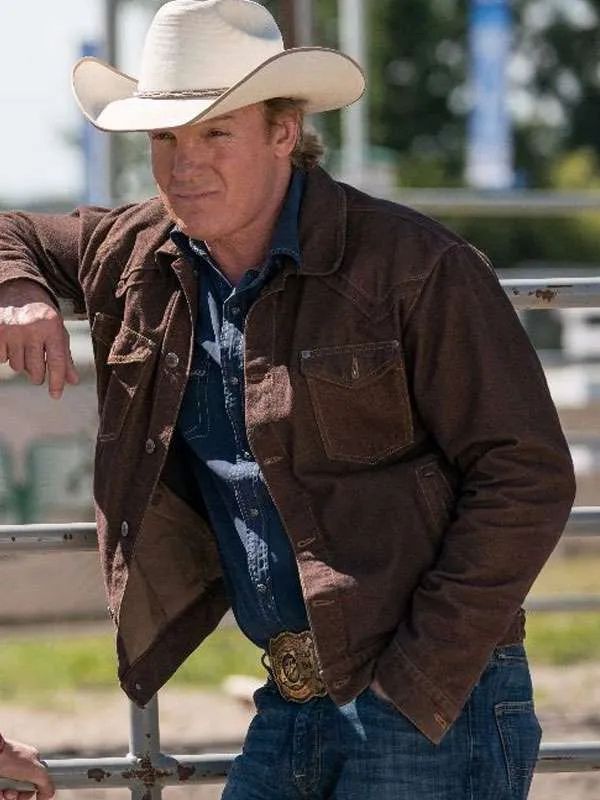 Chris Potter Heartland S11 Brown Cotton Jacket