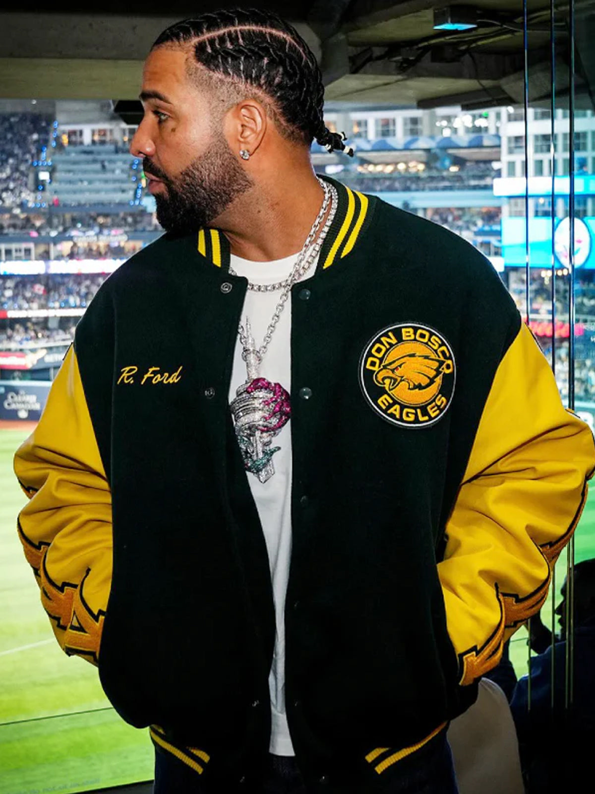 Drake Rob Ford Varsity Jacket