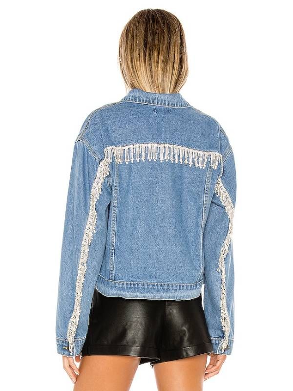 Emily Bader People We Met on Vacation Blue Denim Jacket