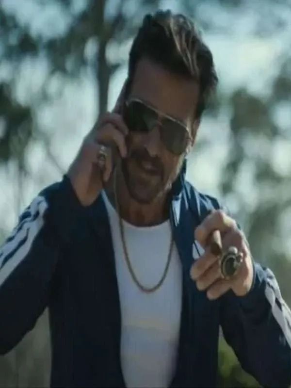 Frank Grillo Tulsa King S03 Blue Track Jacket