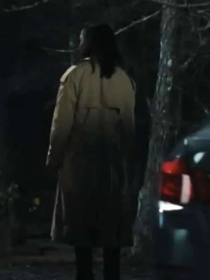 His and Hers Anna Andrews Beige Cotton Trench Coat