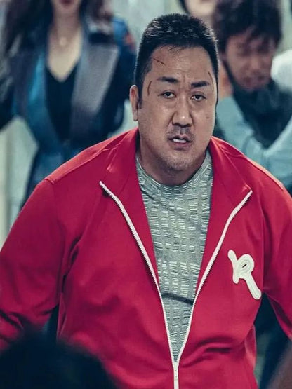 Holy Night: Demon Hunters Ba Woo Red Bomber Jacket