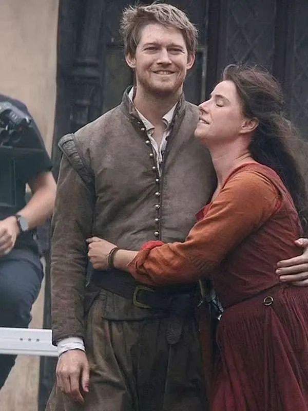 Joe Alwyn Hamnet Brown Suede Leather Vest