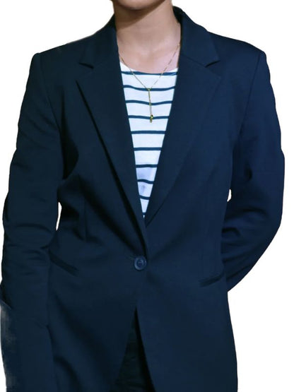 Kat Dennings Shifting Gears S02 Blue Blazer