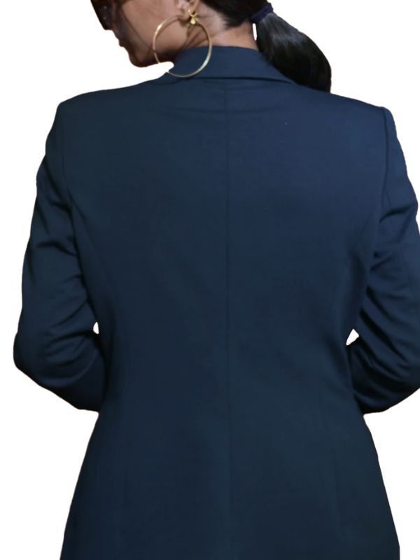 Kat Dennings Shifting Gears S02 Blue Blazer