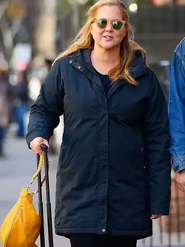 Life And Beth S02 Amy Schumer Blue Hooded Jacket