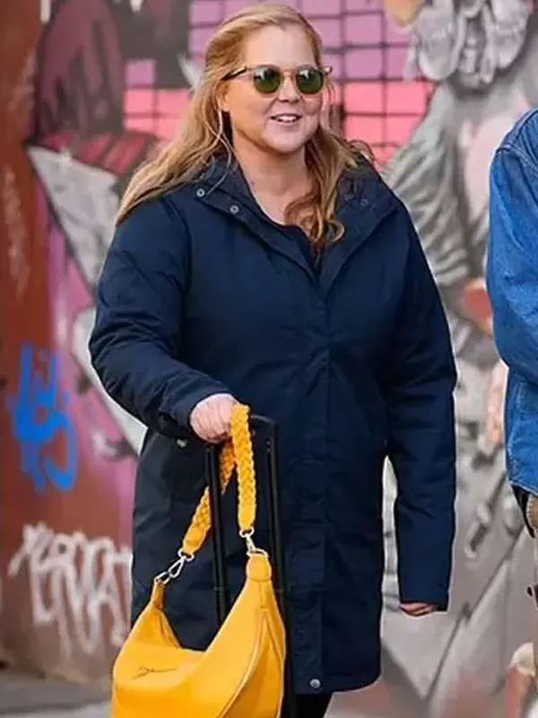 Life And Beth S02 Amy Schumer Blue Hooded Jacket
