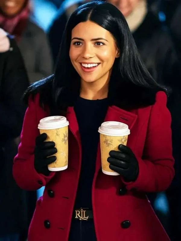 My Life with the Walter Boys Jackie Howard Red Wool Coat