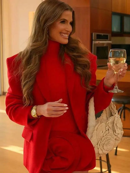 Owning Manhattan S02 Jessica Markowski Red Blazer