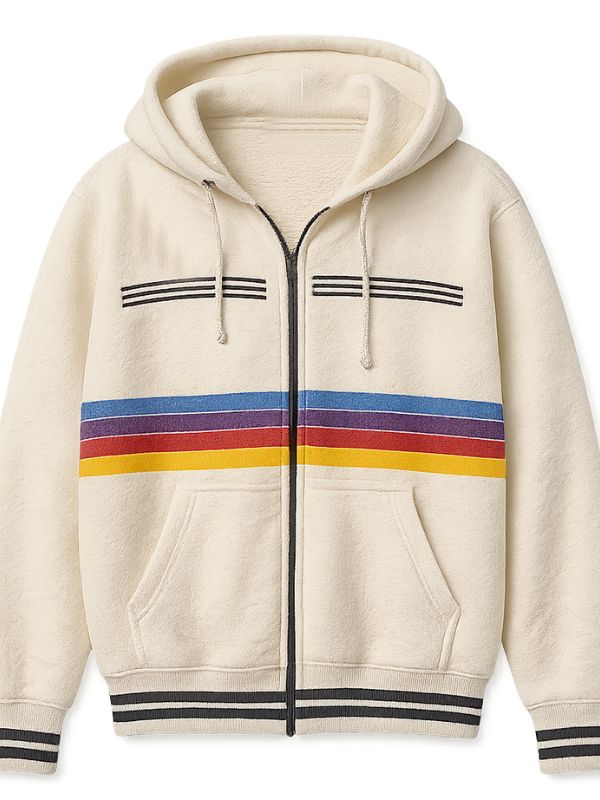 Project Hail Mary Ryland Grace White Hooded Jacket