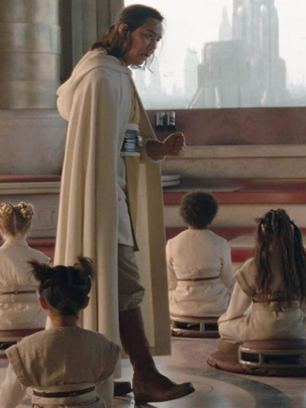 Star Wars The Acolyte Sol Lee Jung-Jae Beige Cape Coat