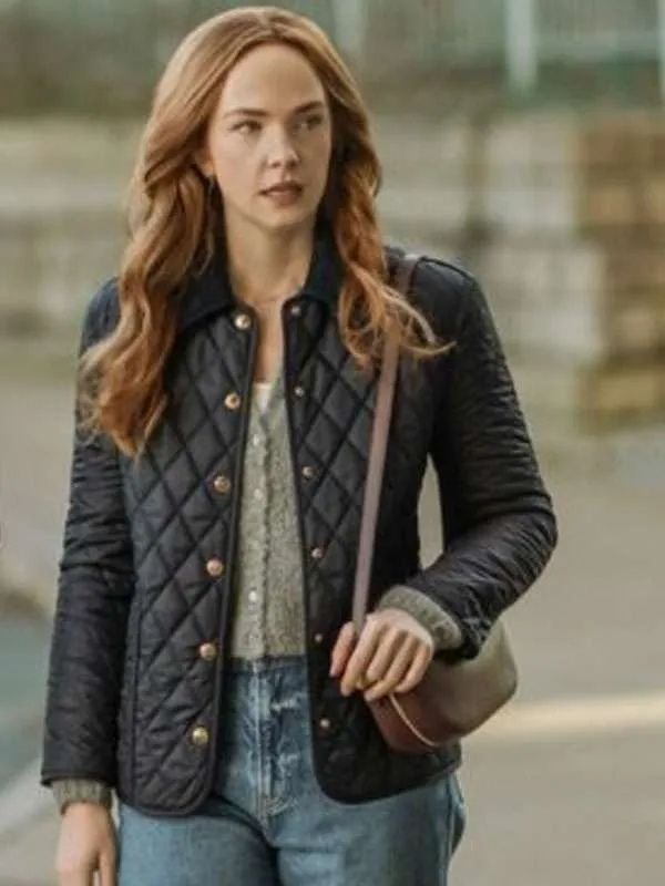 Sullivans Crossing S03 Morgan Kohan Black Quilted Jacket