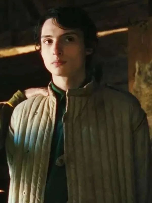 The Legend of Ochi Petro Gray Quilted Jacket