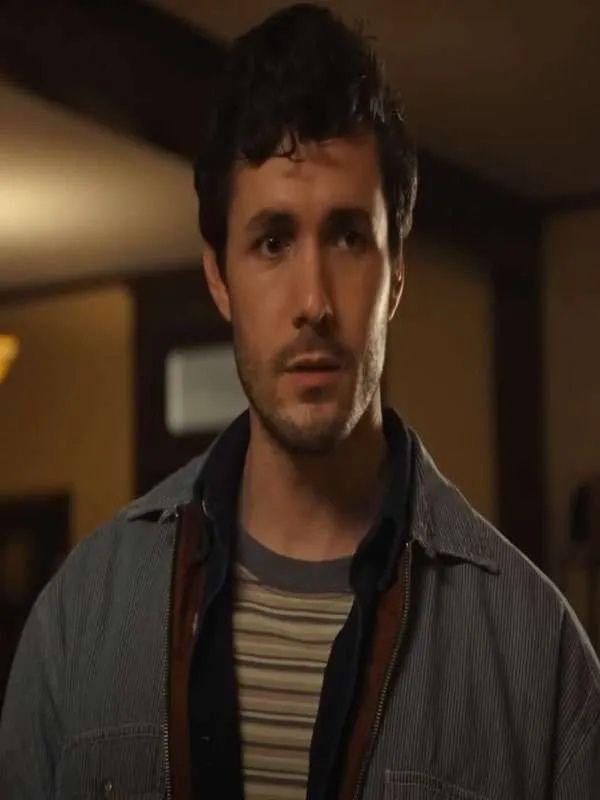 The Threesome Jonah Hauer-King Gray Corduroy Jacket