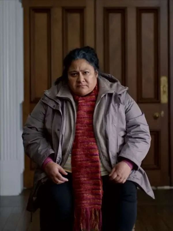 Tina Anapela Polataivao Gray Hooded Jacket