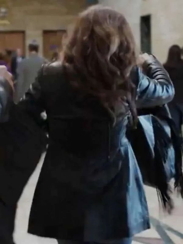 Unforgivable Anna McKinney Black Leather Blazer