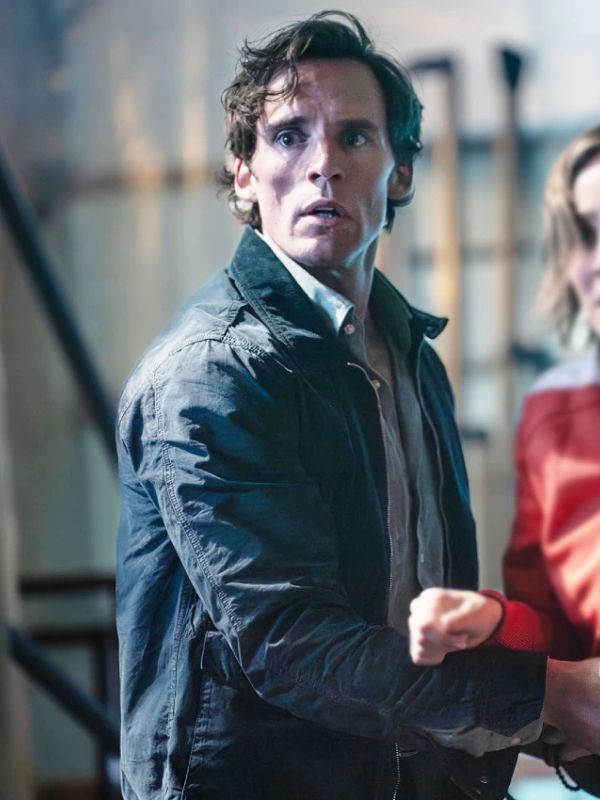 Vanished S01 Sam Claflin Black Cotton Jacket