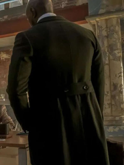 Watson Morris Chestnut Green Wool Coat