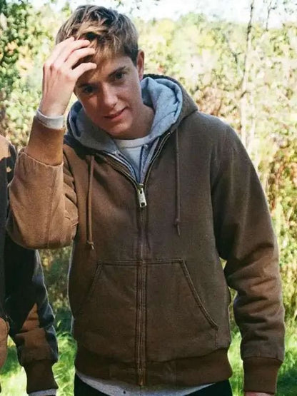 Wayward S01 Mae Martin Brown Hooded Jacket